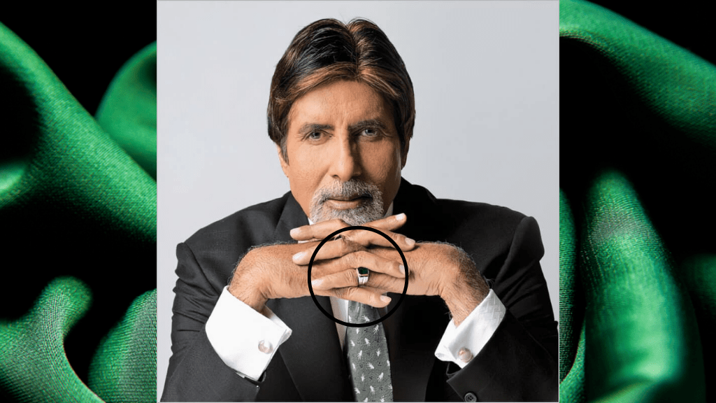 Amitabh bachchan Emerald Ring