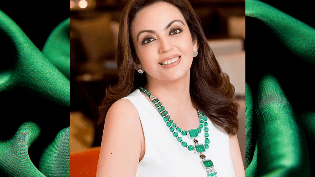 Nita Ambani Emerald Ring