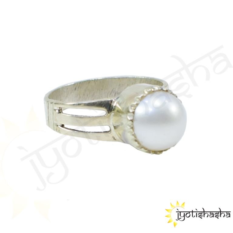 Beautiful Pearl Ring June Birthstone 925 Sterling Silver Ring Pearl Ring  Rings — Discovered