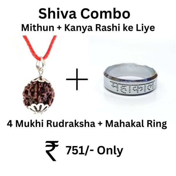 मिथुन और कन्‍या राशि के लिए Shiva Combo