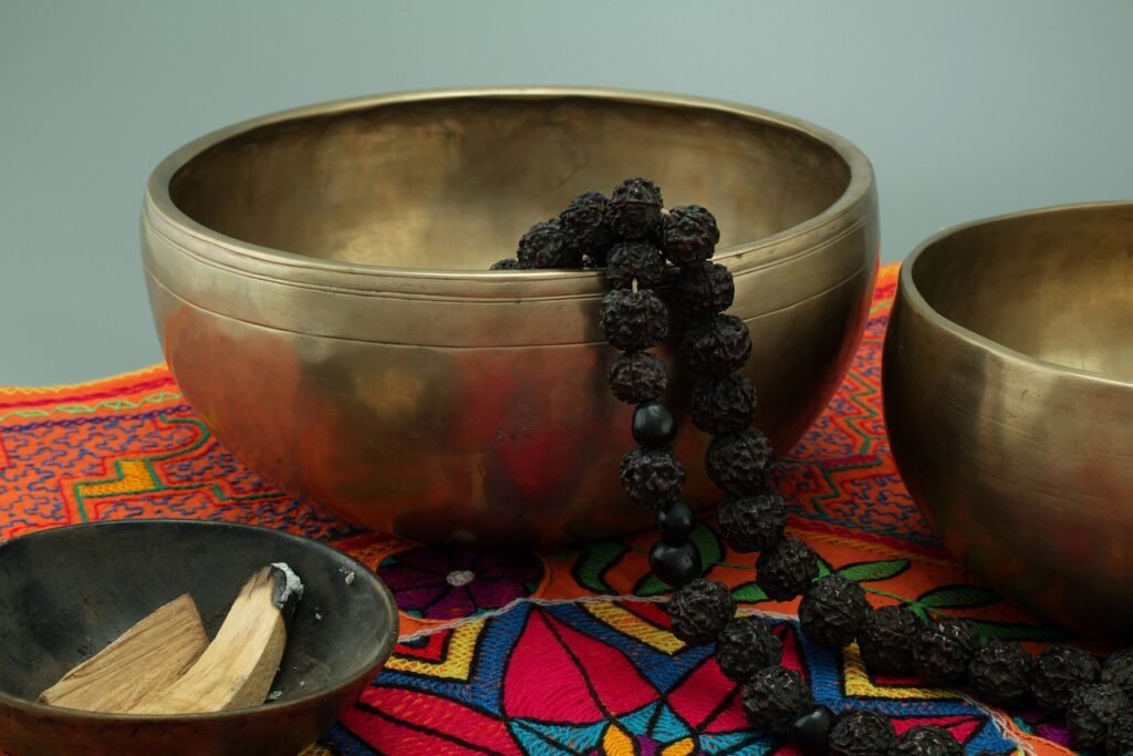 rudraksha, small, singing bowls