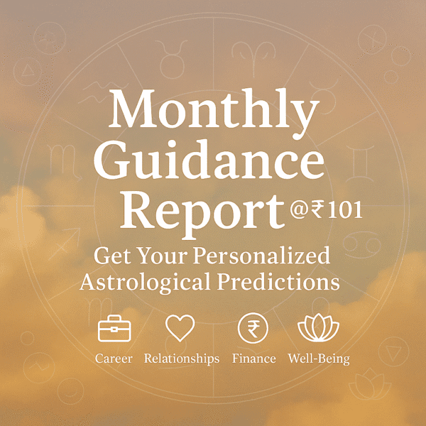 Monthly Guidance Report