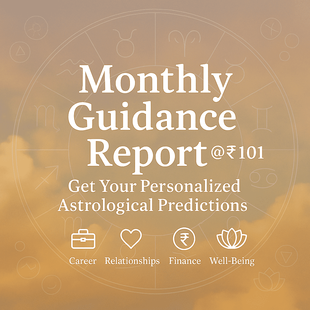 Monthly Guidance Report