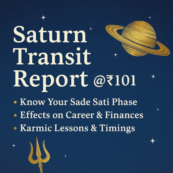 Saturn Transit Report