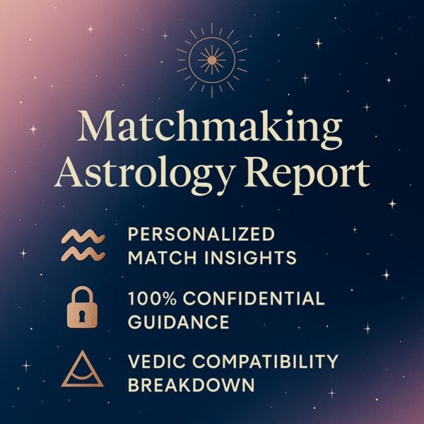 Matchmaking Astrology Report